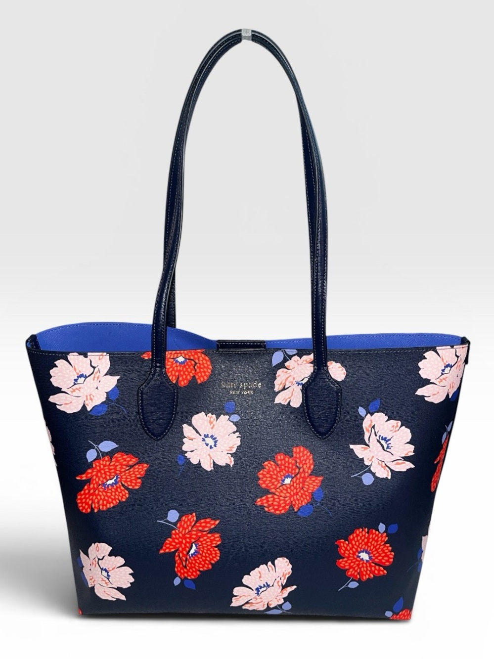 NWT! $248 MSRP kate spade Bleecker Dotty Floral Large Tote - Picture 11 of 11